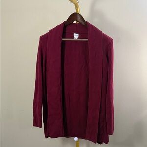 J. Crew Women's Cardigan in Burgundy